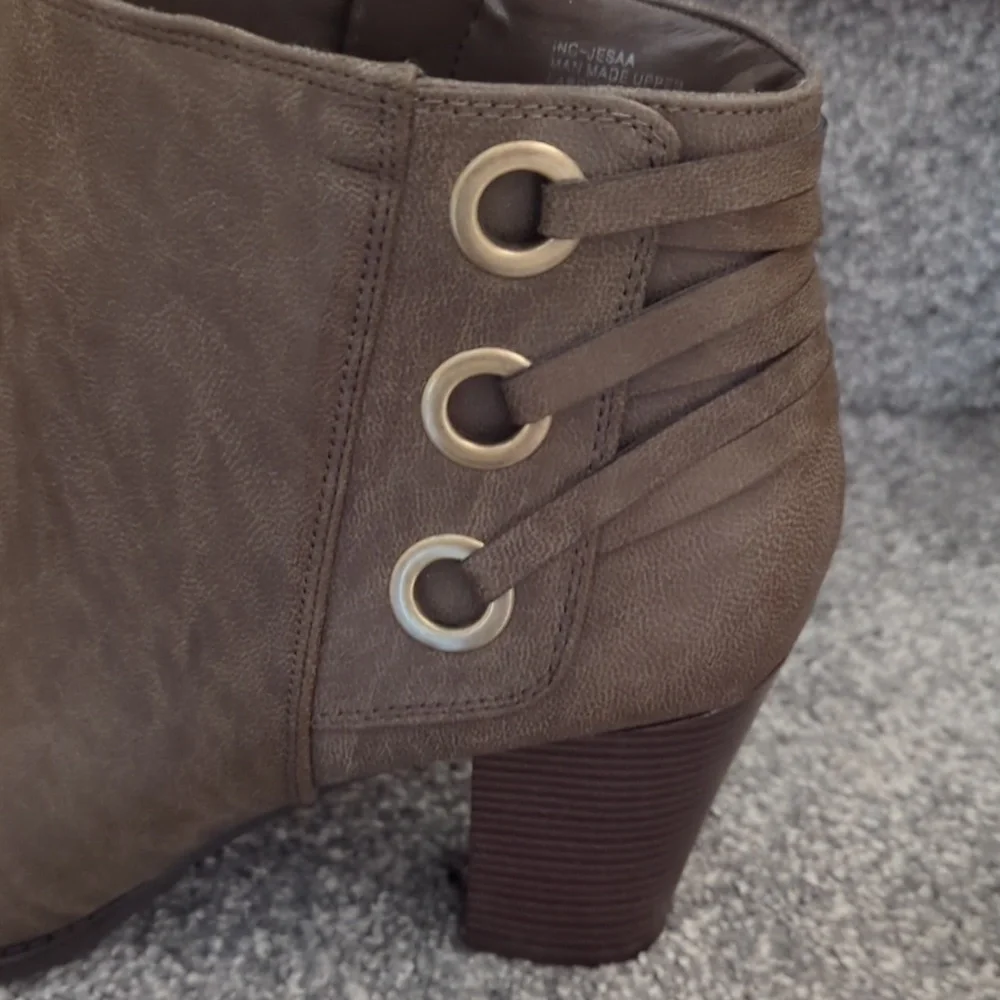INC ankle booties
